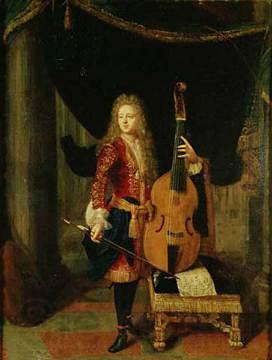 Casper Netscher Portrait of Johann Schenck